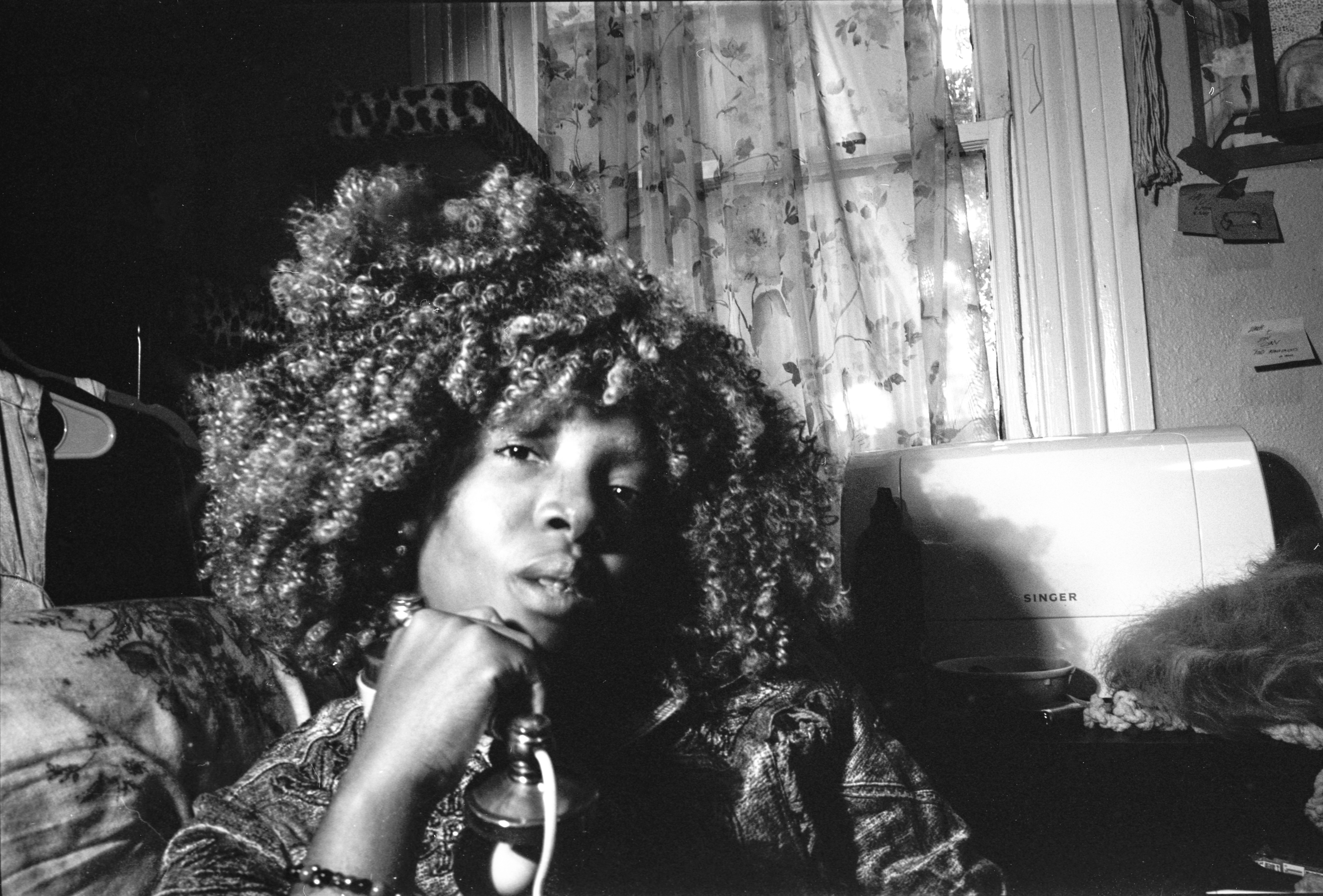 woman sitting in chair